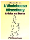 Image for Wodehouse Miscellany Articles &amp; Stories