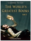 Image for World&#39;s Greatest Books - Volume 05 - Fiction.