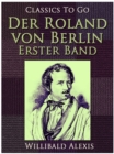 Image for Der Roland von Berlin - Erster Band