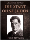 Image for Die Stadt ohne Juden