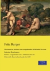 Image for Die deutsche Malerei vom ausgehenden Mittelalter bis zum Ende der Renaissance