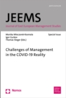 Image for Challenges of Management in the COVID-19 Reality