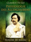 Image for Physiologie des Alltagslebens