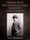 Image for Der ehemalige Herr/Memoiren eines Cowboy