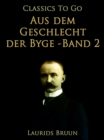 Image for Aus dem Geschlecht der Byge - Band 2