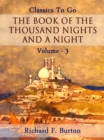 Image for Book of the Thousand Nights and a Night - Volume 03