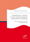 Image for Schulerfirmen In Schulen Mit Dem Forderschwerpunkt Ganzheitliche Entwicklun : Eine Untersuchung Der Sfg In Rheinland-Pfalz