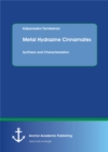 Image for Metal Hydrazine Cinnamates. Synthesis and Characterization