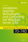 Image for Installation, Speichertechnologien und Computing mit Windows Server 2016
