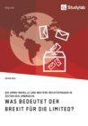 Image for Was bedeutet der Brexit fur die Limited? Die GmbH-Novelle und weitere Rechtsfragen in Zeiten des Umbruchs