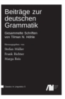 Image for Beitrage zur deutschen Grammatik
