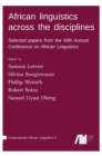 Image for African linguistics across the disciplines