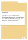 Image for Kritische Analyse der bilanziellen Behandlung immaterieller Vermoegenswerte nach IFRS und deren Bedeutung in der deutschen Bilanzierungspraxis