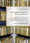 Image for Qualitatsmanagement fur Steuerberater. Handbuch zur Einfuhrung eines Qualitatsmanagementsystems gemass DIN EN ISO 9001 : 2008: Unveranderte Neuausgabe