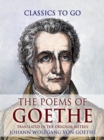 Image for Poems of Goethe, Translated in the Original Metres
