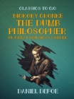 Image for Dickory Cronke The Dumb Philosopher or Great Britains&#39;s Wonder