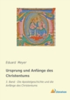 Image for Ursprung und Anfange des Christentums : 3. Band - Die Apostelgeschichte und die Anfange des Christentums