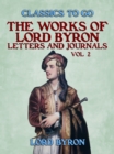 Image for Works Of Lord Byron, Letters and Journals, Vol 2