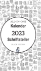 Image for All-In-One Kalender 2023 Schriftsteller : Black Edition Geschenkidee fur Schriftsteller