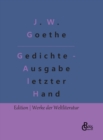 Image for Gedichte - Ausgabe letzter Hand