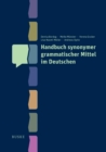 Image for Handbuch synonymer grammatischer Mittel im Deutschen