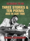 Image for Three Stories &amp; Ten Poems and In Our Time