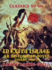 Image for In Exitu Israel, An Historical Novel Volume 1 (of 2)