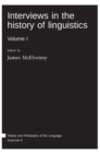 Image for Interviews in the history of linguistics