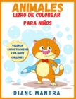 Image for Animales Libro de colorear para ninos : Colorea gatos traviesos y pajaros chillones