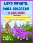 Image for Libro infantil para colorear de dinosaurios