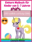 Image for Einhorn Malbuch fur Kinder von 5-7 Jahren