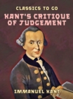 Image for Kant&#39;s Critique of Judgement