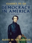 Image for Democracy in America - Volume 1