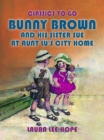 Image for Bunny Brown And His Sister Sue At Aunt Lu&#39;s City Home