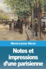 Image for Notes et impressions d&#39;une parisienne