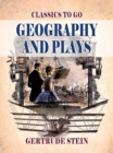 Image for Geography and Plays