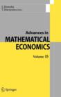 Image for Advances in mathematical economicsVolume 15