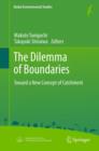 Image for The dilemma of boundaries: toward a new concept of catchment