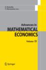Image for Advances in Mathematical Economics Volume 15