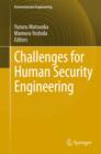 Image for Challenges for human security engineering