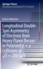 Image for Longitudinal Double-Spin Asymmetry of Electrons from Heavy Flavor Decays in Polarized p + p Collisions at vs = 200 GeV