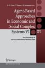 Image for Agent-Based Approaches in Economic and Social Complex Systems VI : Post-Proceedings of The AESCS International Workshop 2009