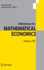 Image for Advances in mathematical economicsVolume 18