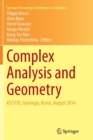 Image for Complex Analysis and Geometry