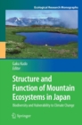 Image for Structure and Function of Mountain Ecosystems in Japan