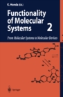 Image for Functionality of Molecular Systems: Volume 2: From Molecular Systems to Molecular Devices
