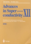 Image for Advances in Superconductivity XII