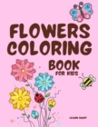Image for Flowers Coloring Book for Kids : Alphabet Flower A-Z coloring book for kids age 2-10