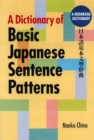 Image for A Dictionary of Basic Japanese Sentence Patterns