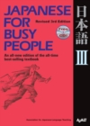 Image for Japanese for busy people 3 : v. 3